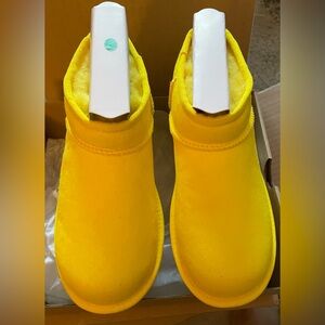 UGG Women's Ankle Boots in Bright Yellow